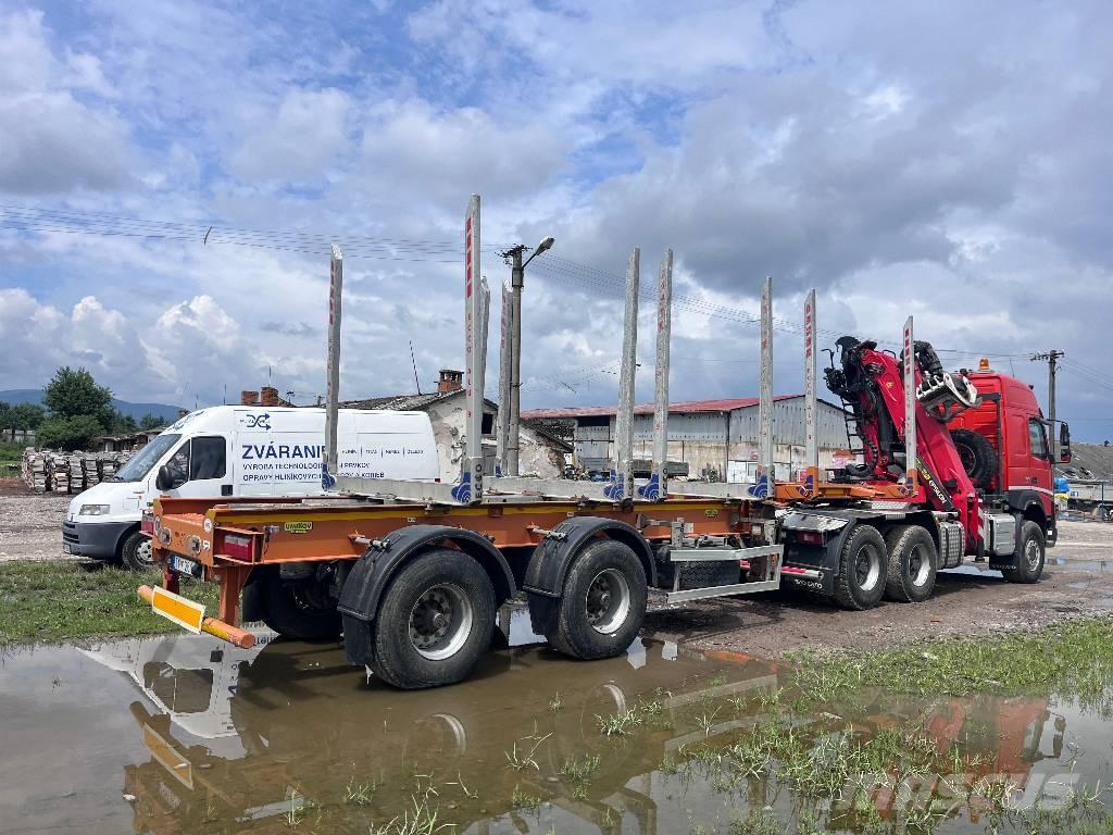Volvo FMX 500 За превоз на дървени трупи
