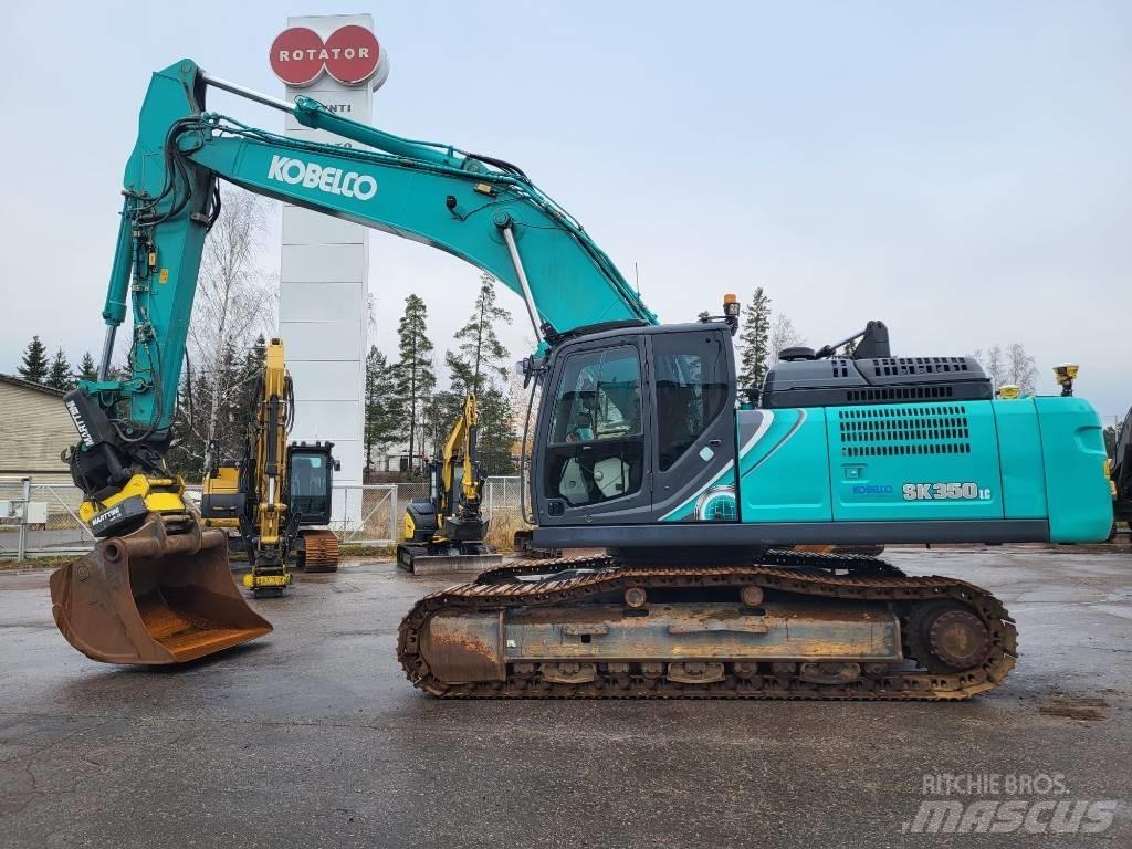 Kobelco SK350LC-10E Верижен екскаватор