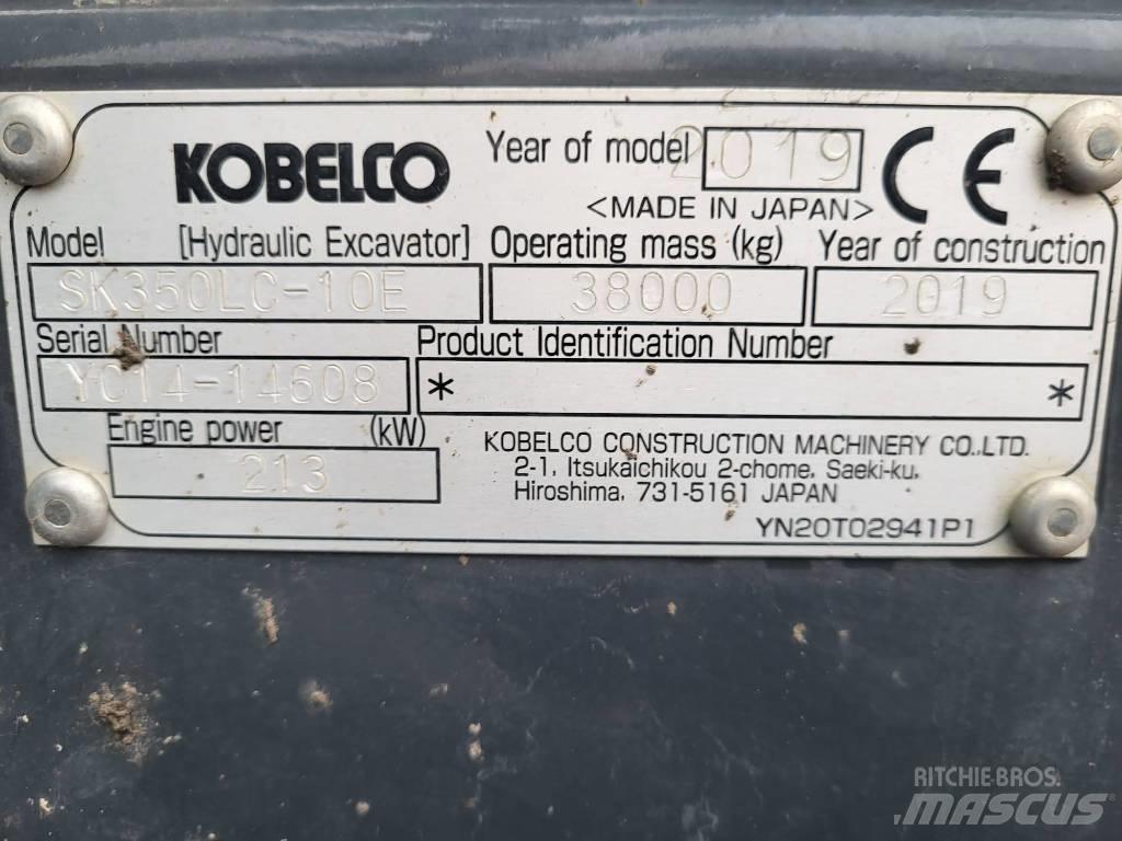 Kobelco SK350LC-10E Верижен екскаватор