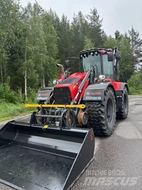 Huddig 1260D RAIL Товарач със заден ексватор