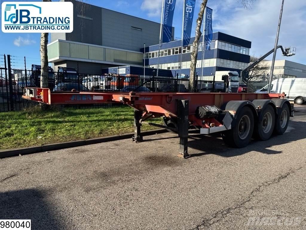 Asca Chassis 20 ft Контейнерни полуремаркета
