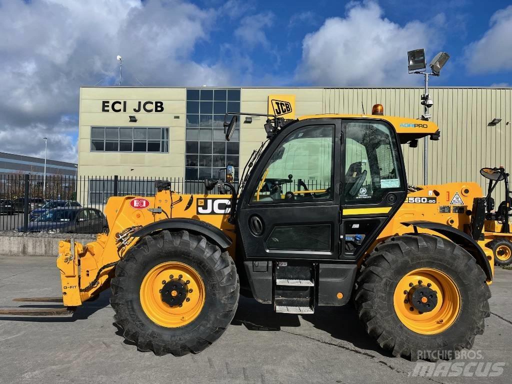JCB 560-80 AGRI PRO Телескопични товарачи