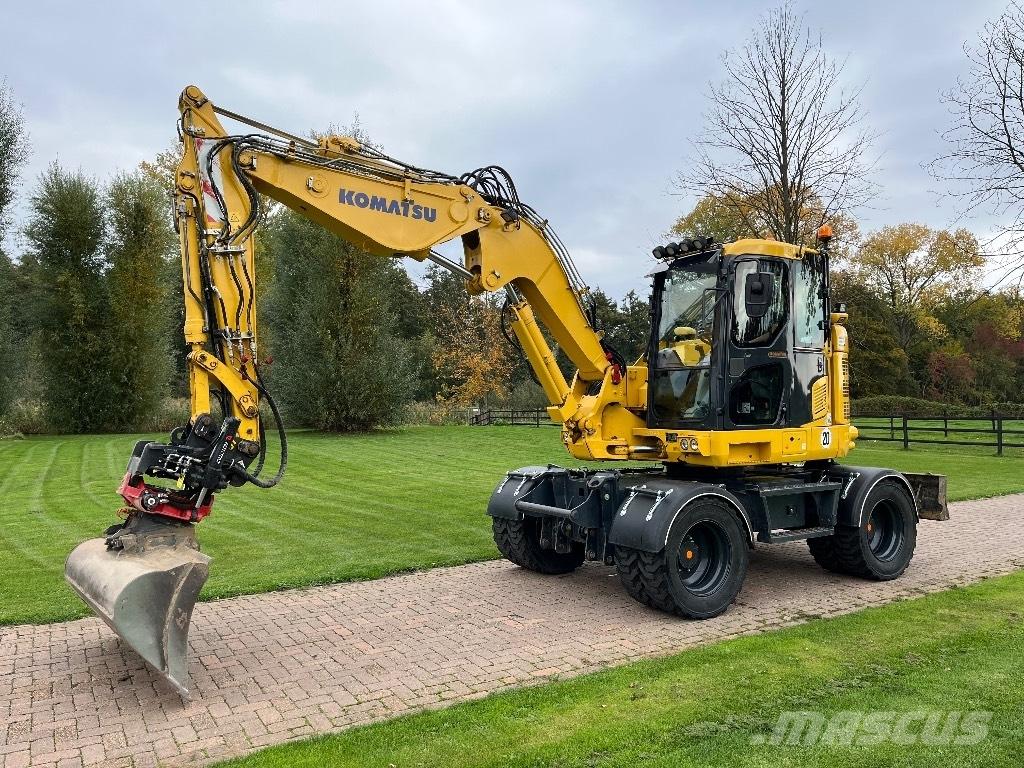 Komatsu PW 118 Колесни екскаватори