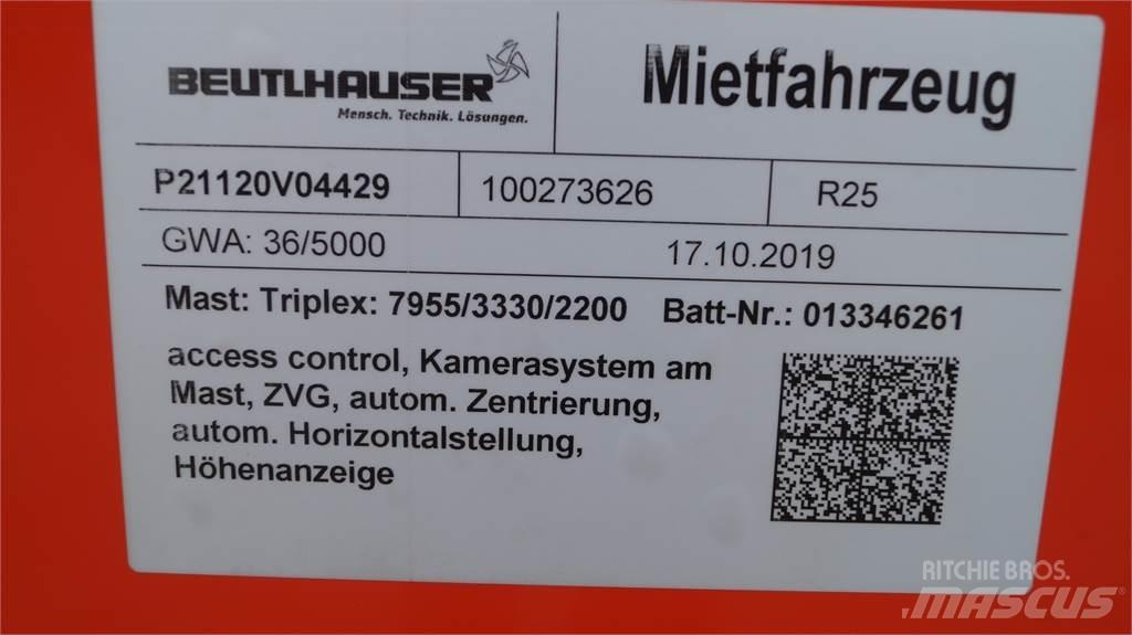 Linde R25 Ретрак/ Високоповдигач с изместване на вилката напред