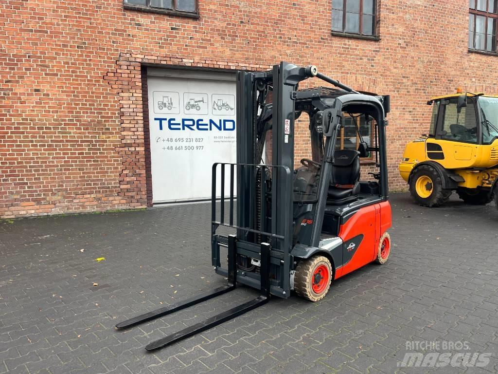 Linde E16-02 Електрически вилични кари-повдигачи