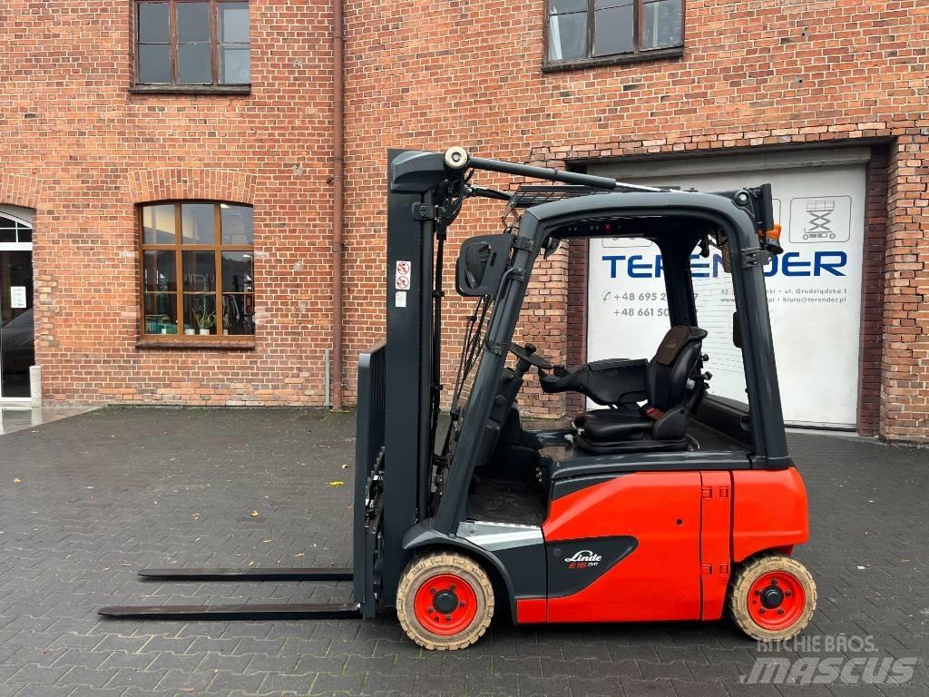 Linde E16-02 Електрически вилични кари-повдигачи