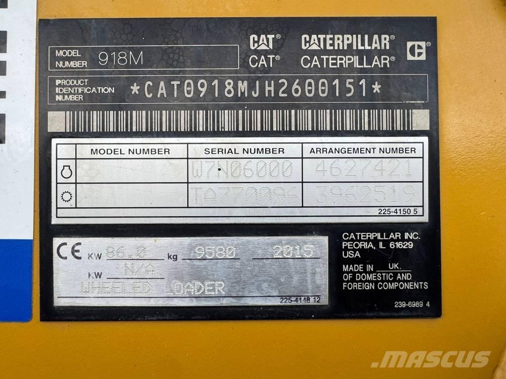 CAT 918 M Колесни товарачи