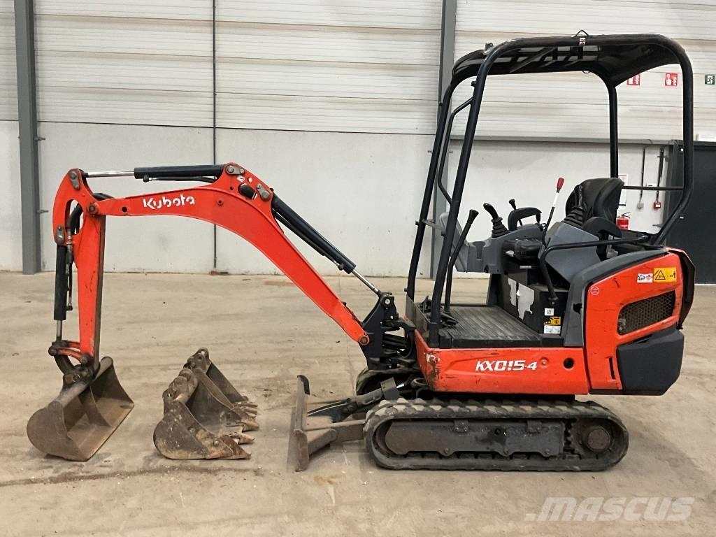 Kubota KX 015-4 Мини екскаватори < 7 т