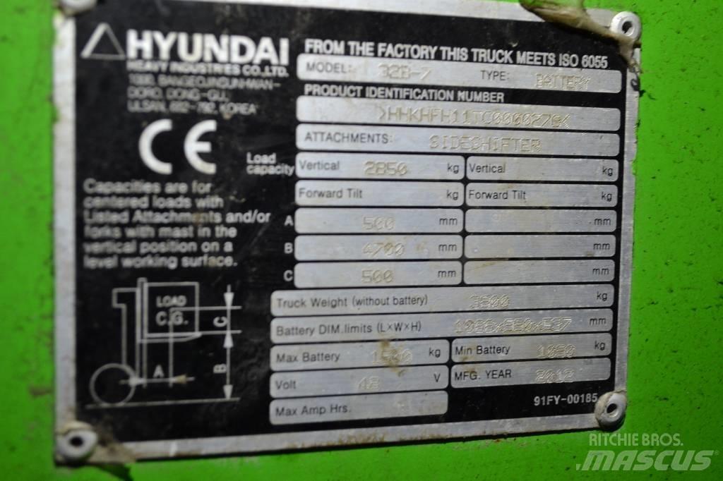 Hyundai 32 B-7 Електрически вилични кари-повдигачи