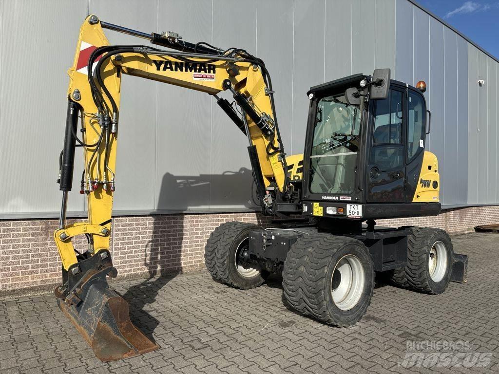 Yanmar B75W Колесни екскаватори