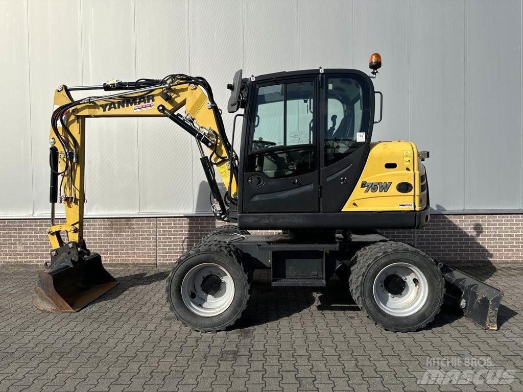 Yanmar B75W Колесни екскаватори