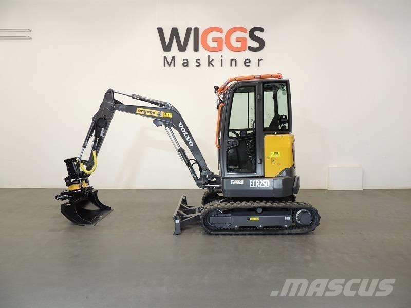 Volvo ECR25D Мини екскаватори < 7 т