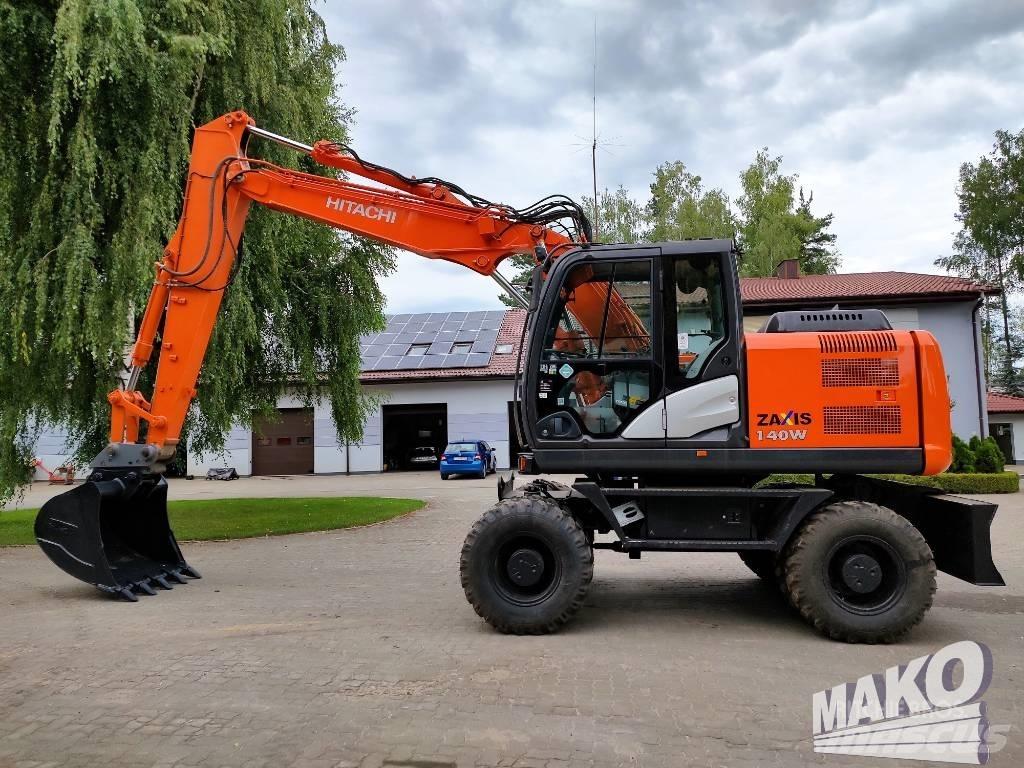 Hitachi ZX 140 W-5 Колесни екскаватори