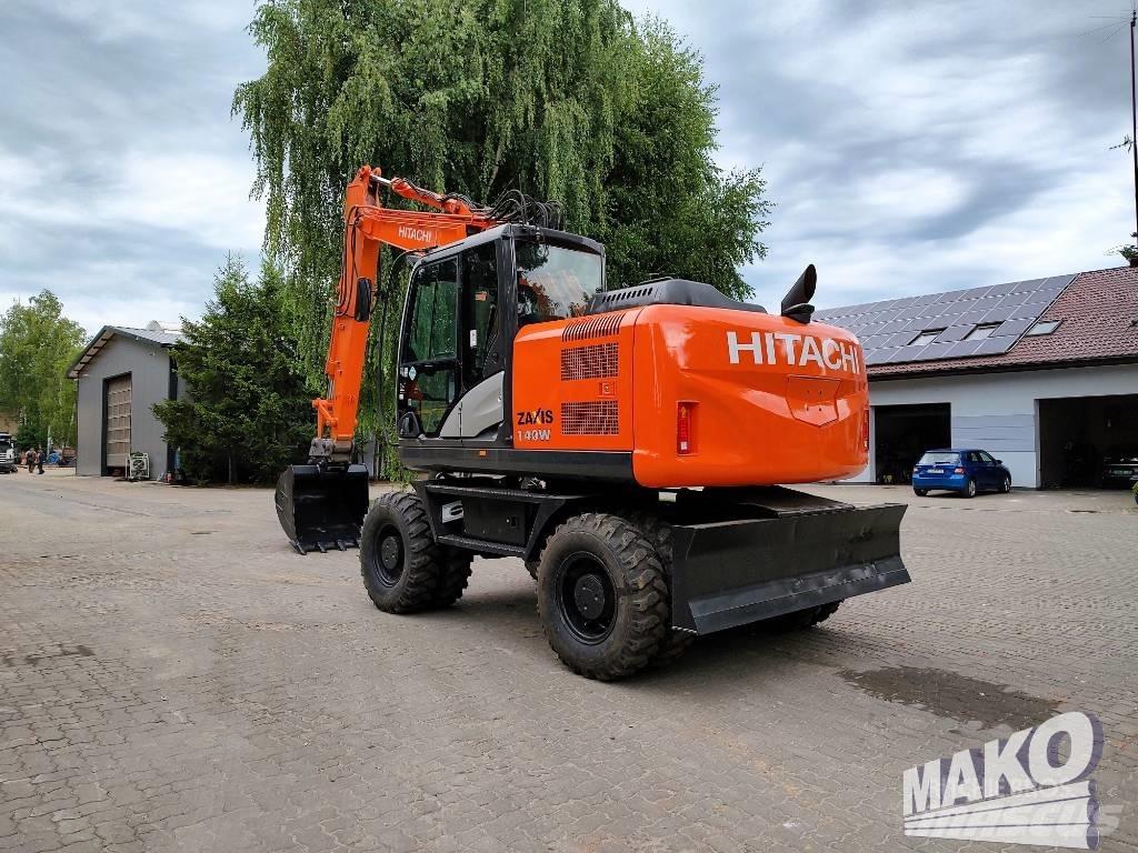 Hitachi ZX 140 W-5 Колесни екскаватори