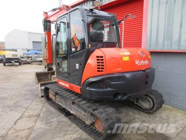 Kubota KX080-4α2 Средни екскаватори 7т - 12т