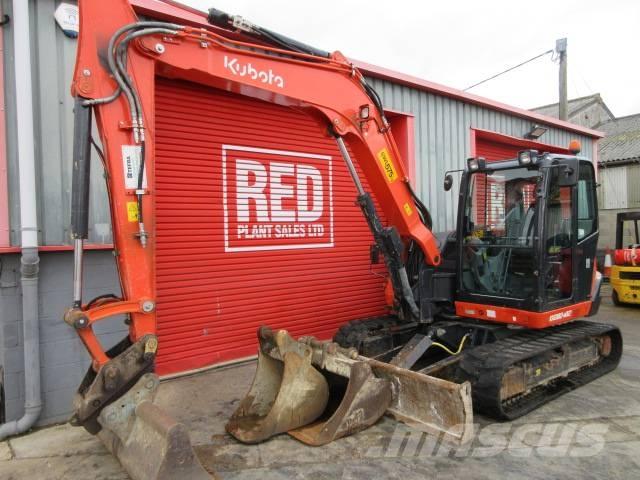 Kubota KX080-4α2 Средни екскаватори 7т - 12т