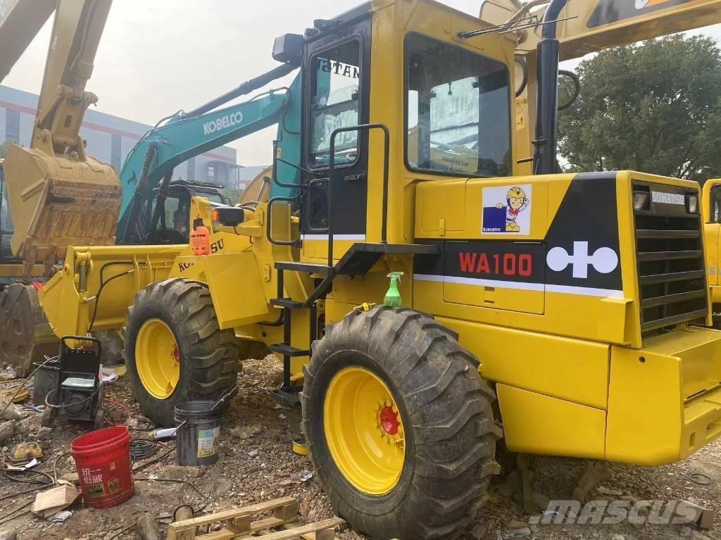 Komatsu wa100-1 Колесни товарачи