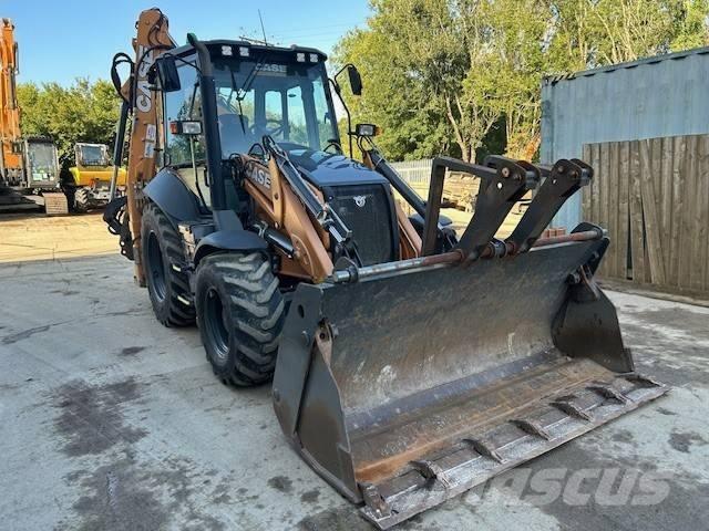 Case IH 590 SV Товарач със заден ексватор