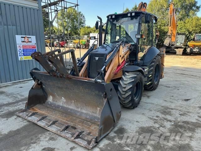Case IH 590 SV Товарач със заден ексватор