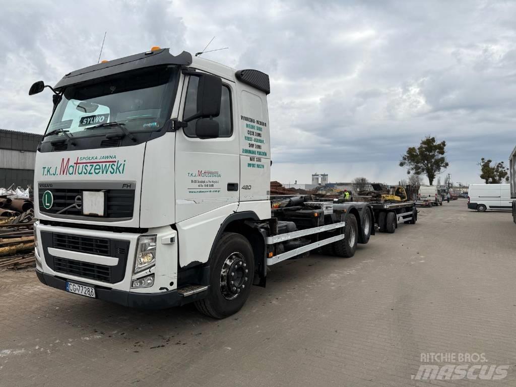 Volvo FH 12 420 Камиони с кран с кука