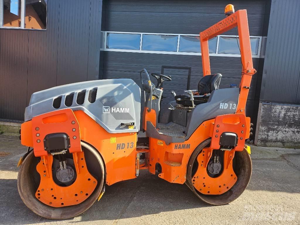 Hamm HD13 Двойни барабанни ролки
