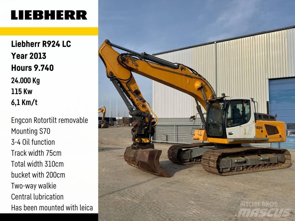 Liebherr R 924 Верижен екскаватор
