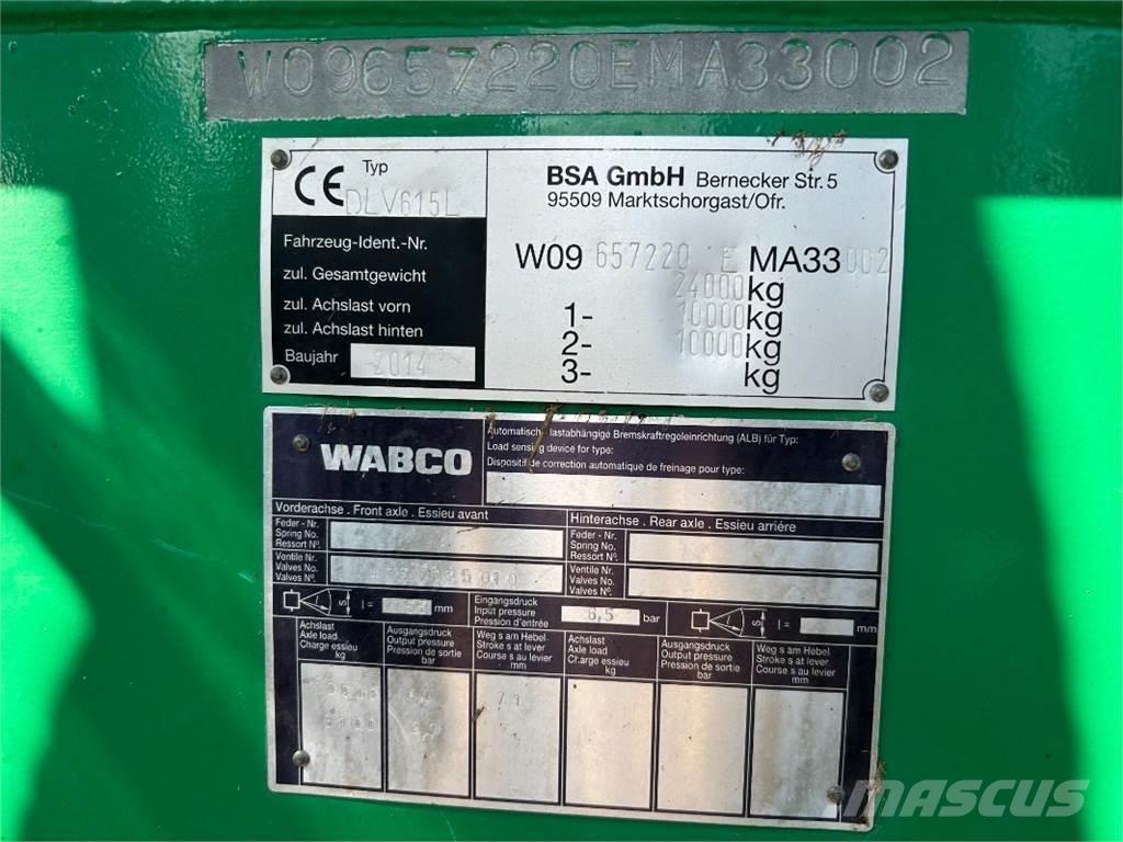 BSA DLV 615L Напоителни системи