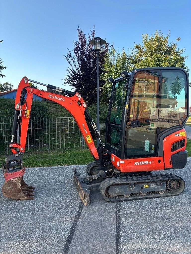 Kubota KX 019-4 Мини екскаватори < 7 т