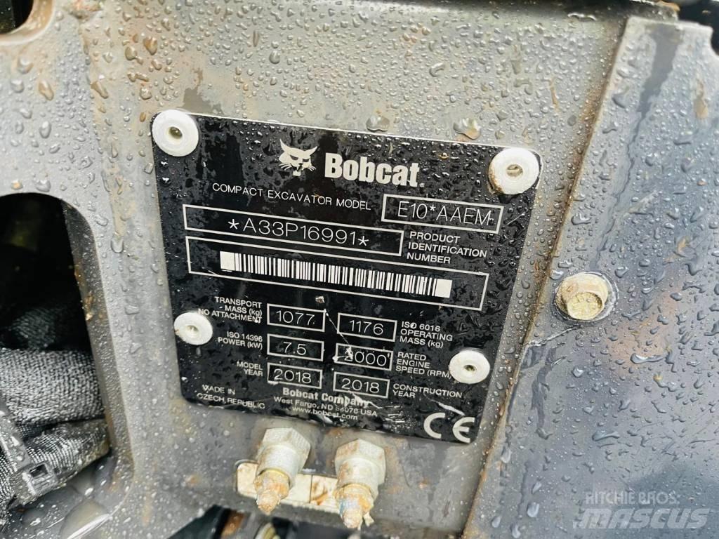 Bobcat E 10 Мини екскаватори < 7 т