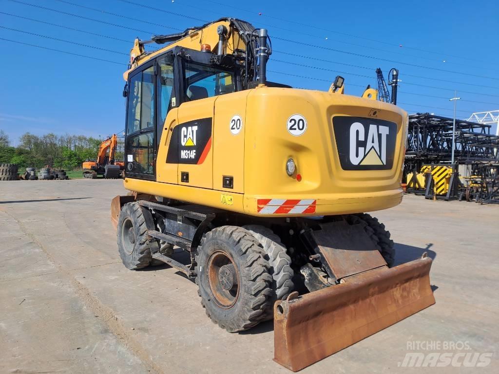 CAT M314F Колесни екскаватори