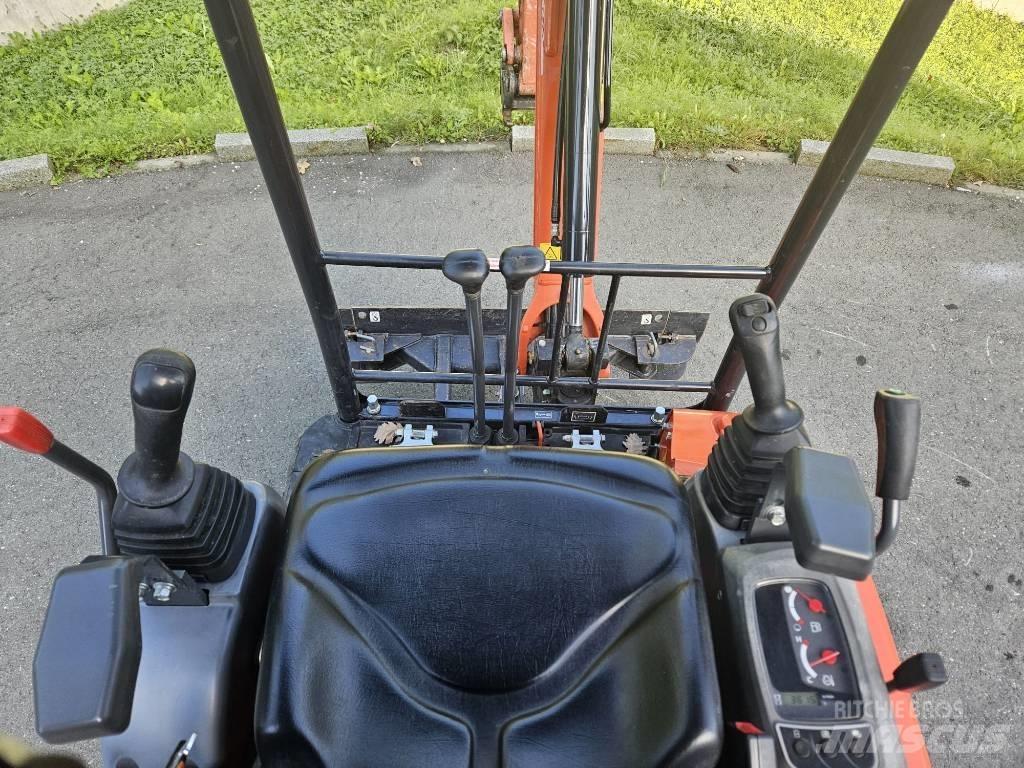 Kubota U 17-3 Мини екскаватори < 7 т