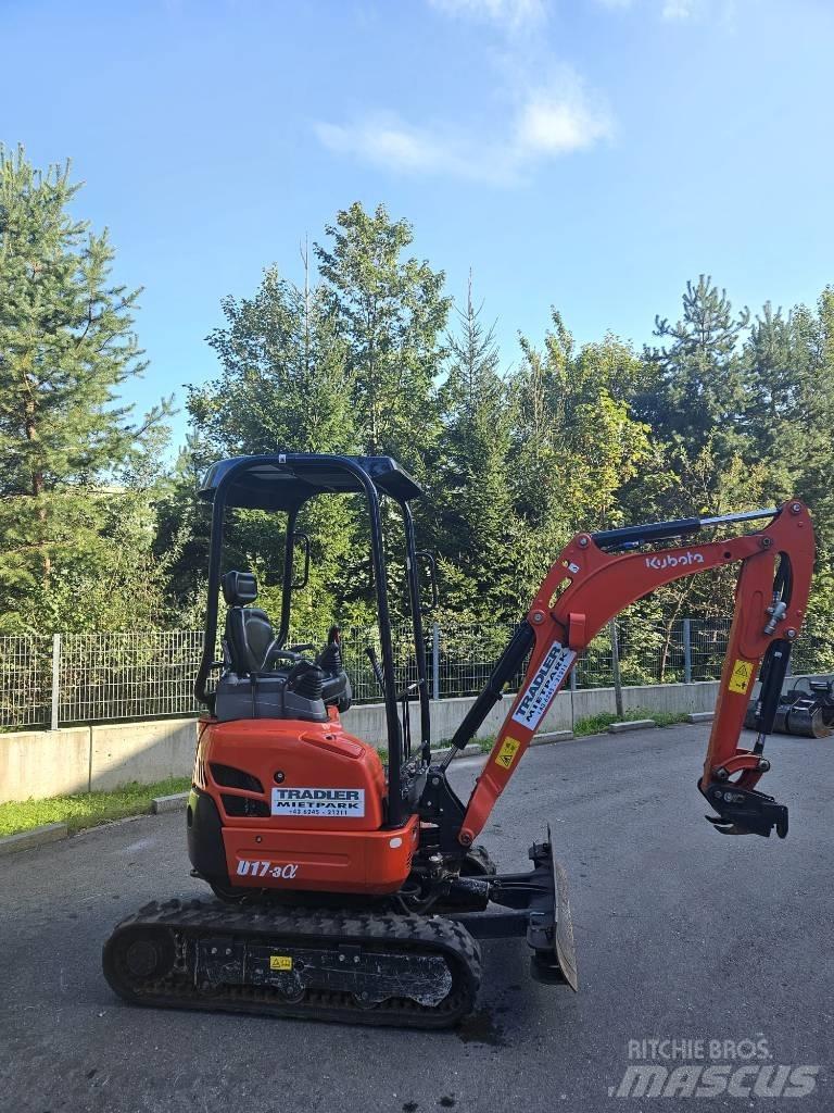 Kubota U 17-3 Мини екскаватори < 7 т