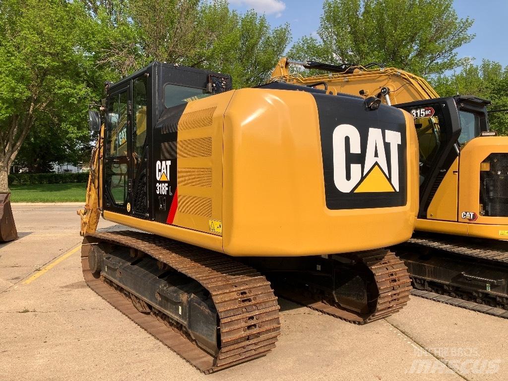 CAT 318 FL Верижен екскаватор