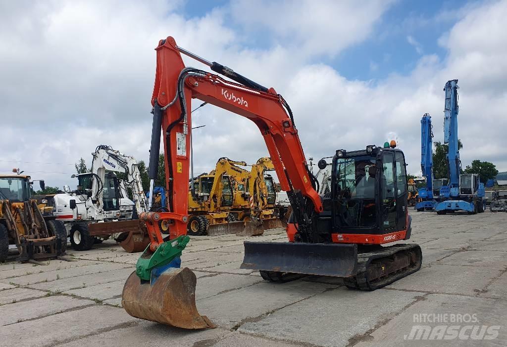 Kubota KX 080-4a Средни екскаватори 7т - 12т