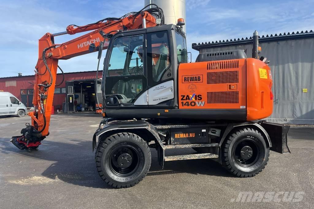 Hitachi ZX 140 W-5 Колесни екскаватори
