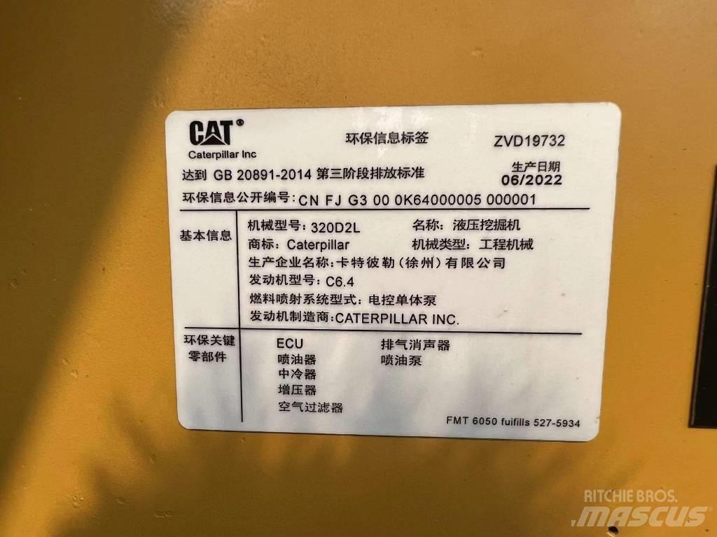 CAT 320 D Верижен екскаватор