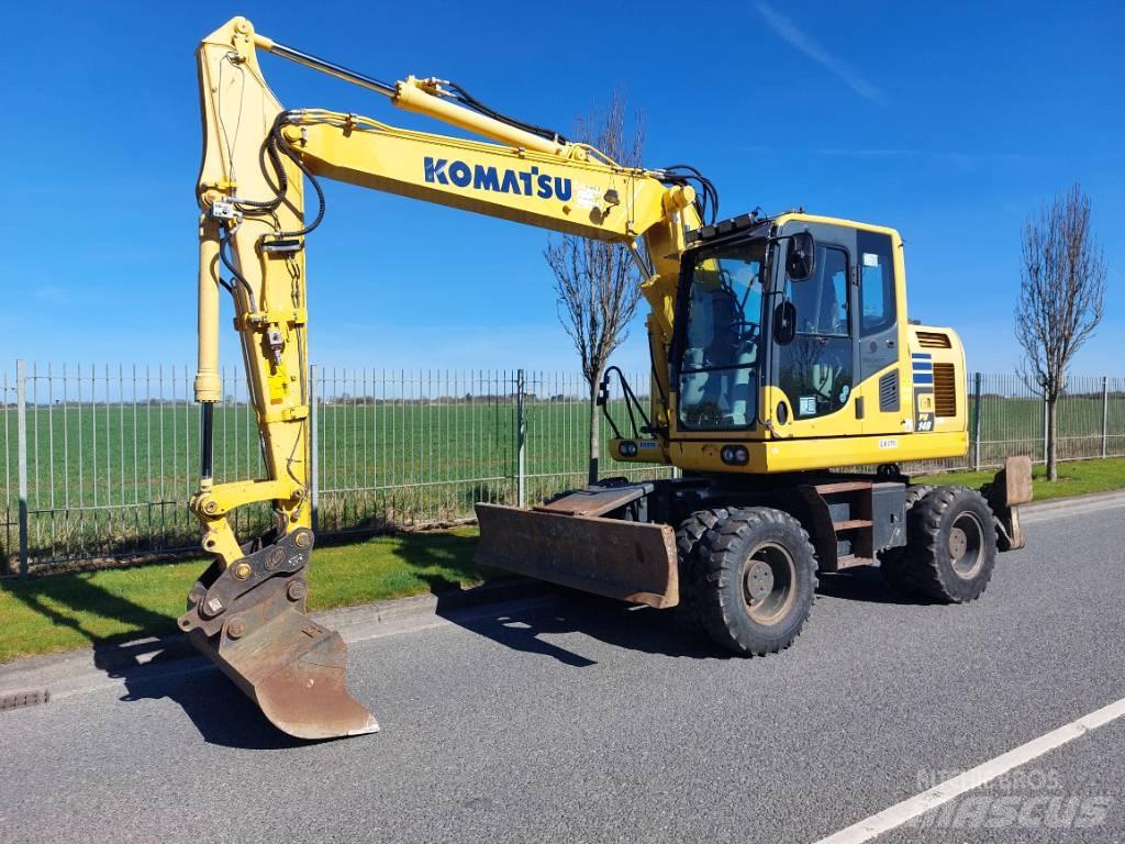 Komatsu PW148-10 Колесни екскаватори