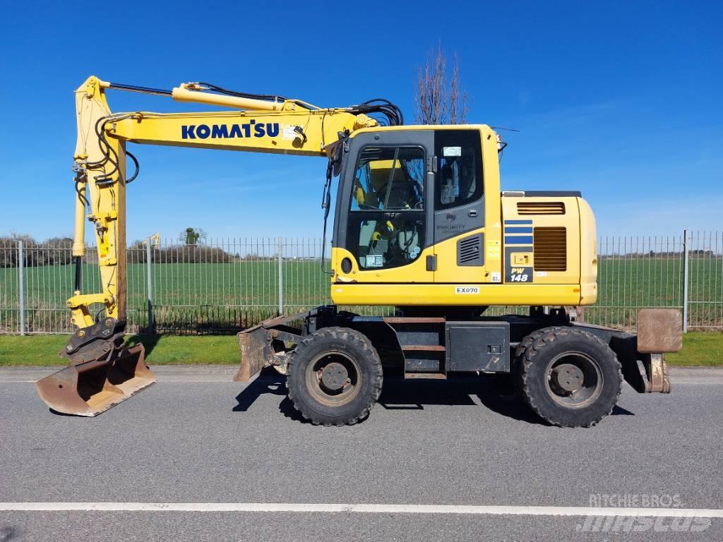 Komatsu PW148-10 Колесни екскаватори