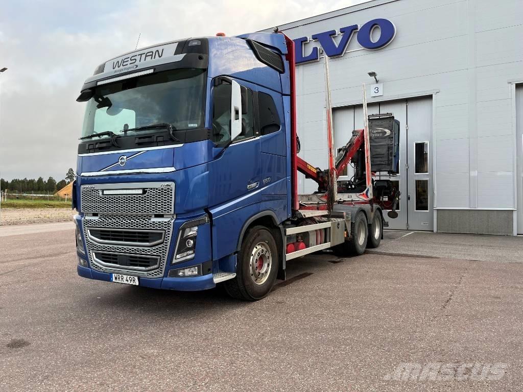 Volvo FH16 650 За превоз на дървени трупи