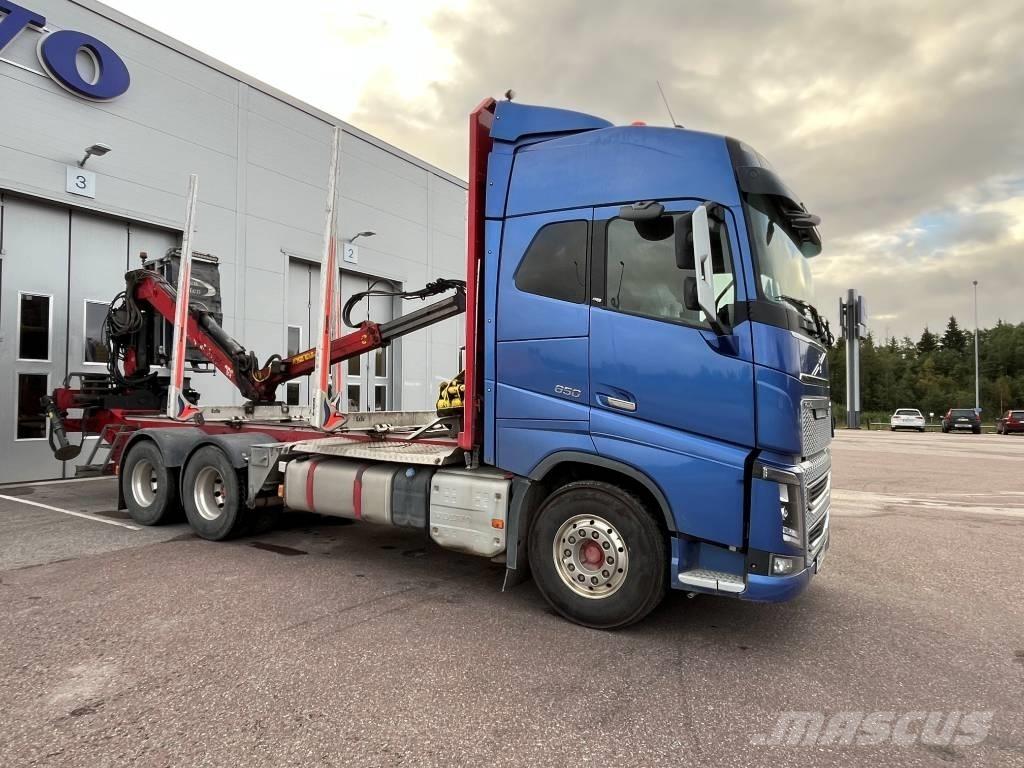 Volvo FH16 650 За превоз на дървени трупи