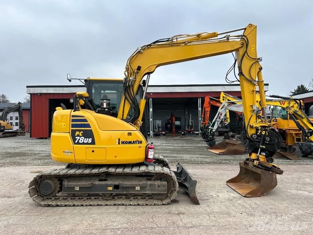 Komatsu PC78US-10 Средни екскаватори 7т - 12т