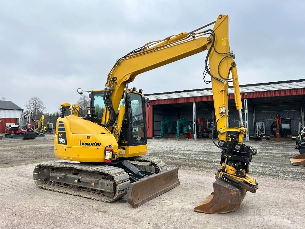 Komatsu PC78US-10 Средни екскаватори 7т - 12т