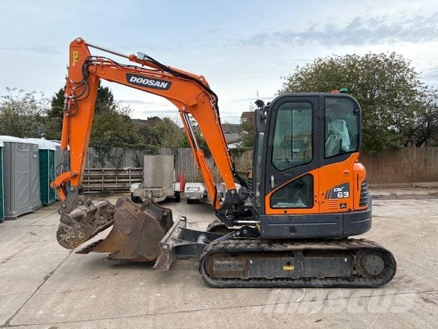 Doosan DX 63-3 Мини екскаватори < 7 т