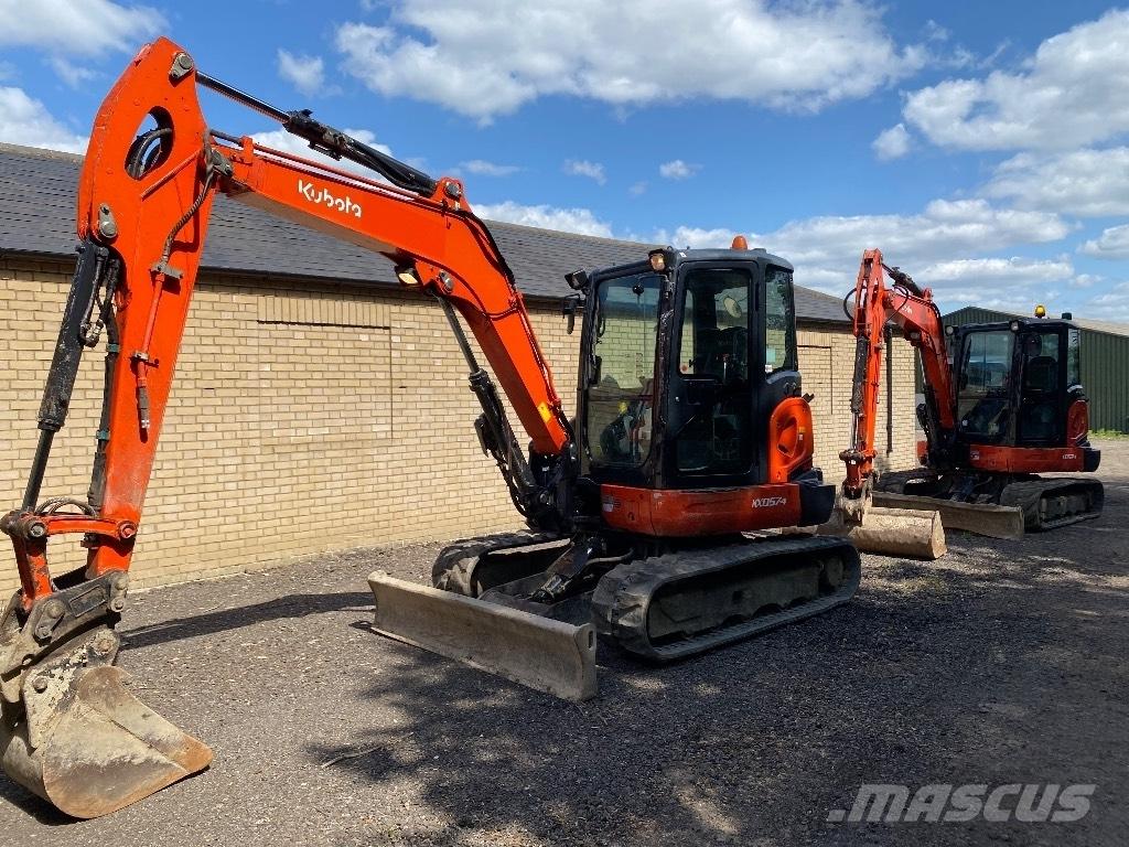 Kubota Kx057 Мини екскаватори < 7 т