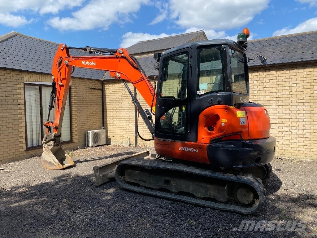 Kubota Kx057 Мини екскаватори < 7 т