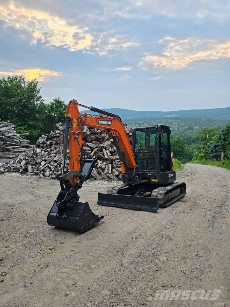 Doosan DX 50 Z Мини екскаватори < 7 т