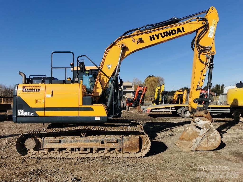 Hyundai HX140 LC Верижен екскаватор