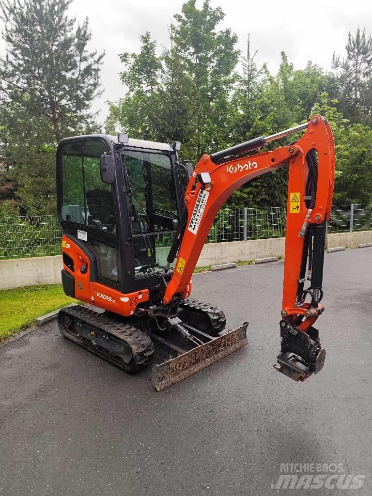 Kubota KX 019-4 Мини екскаватори < 7 т