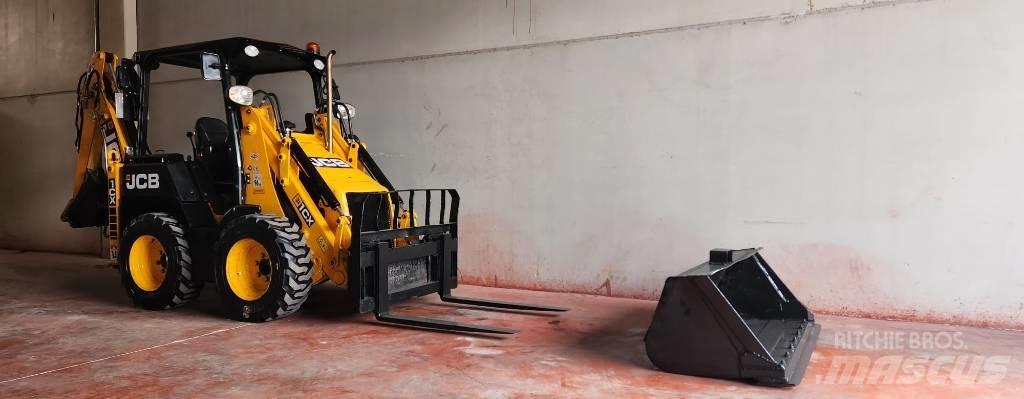 JCB 1 CX Товарач със заден ексватор