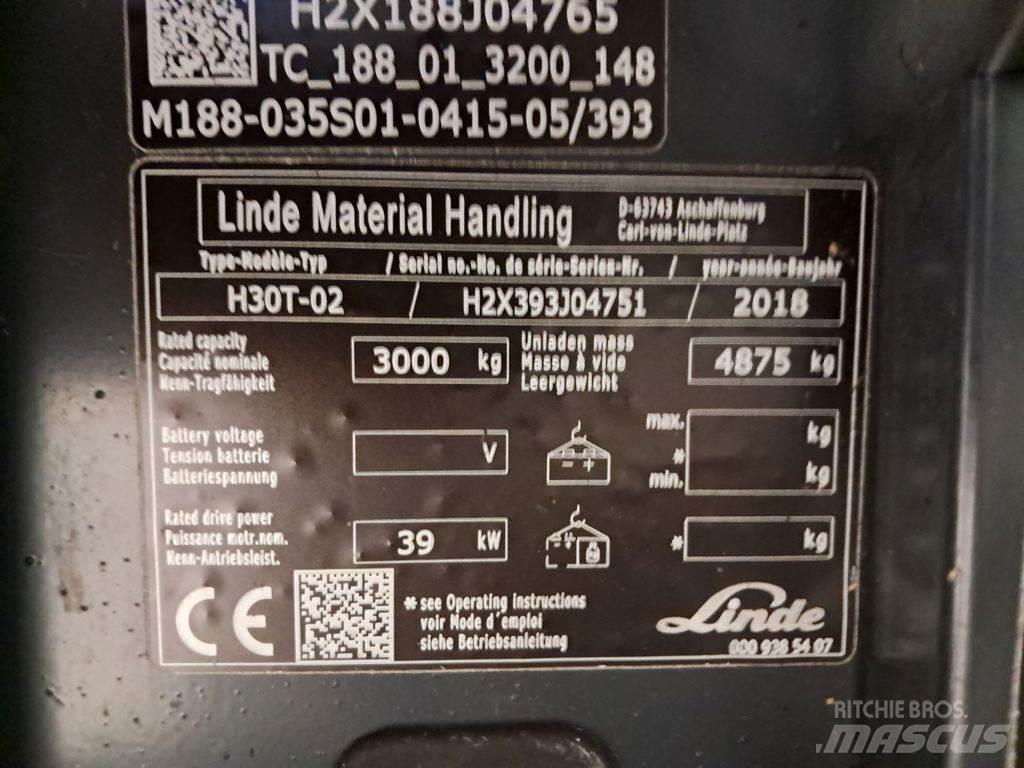 Linde H30T-02 Камиони с АГУ